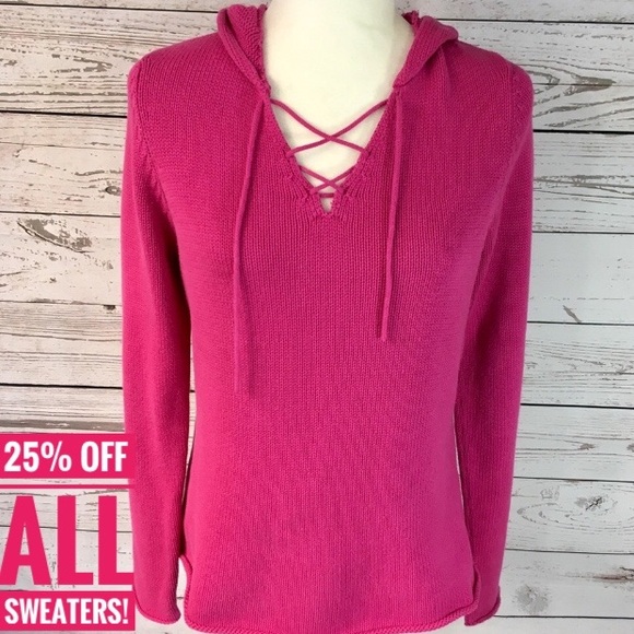 DCC Underground Sweaters - Pink hoodie cotton Long sleeve sweater